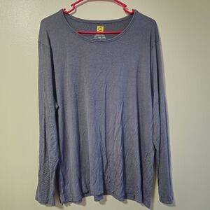 WonderWink 2009 Silky Knit Long Sleeve Tee Nurse Scrubs True Plus Fit Women 2XL